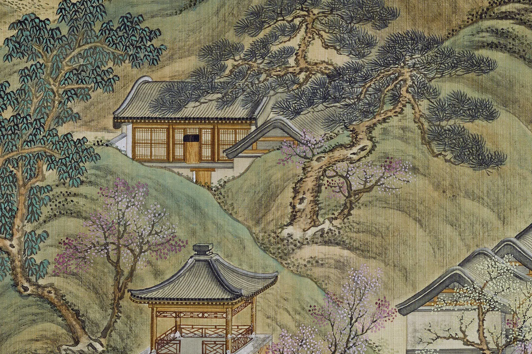 圆明园四十景图《廓然大公》超高清大图局部 (1)