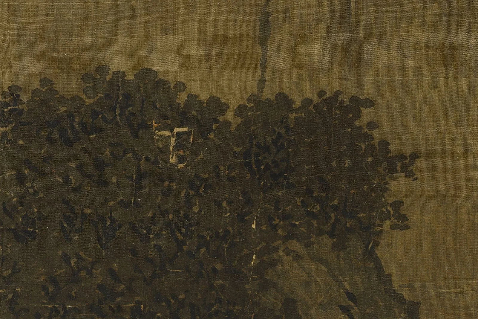 范宽《溪山行旅图》高清大图局部 (14)