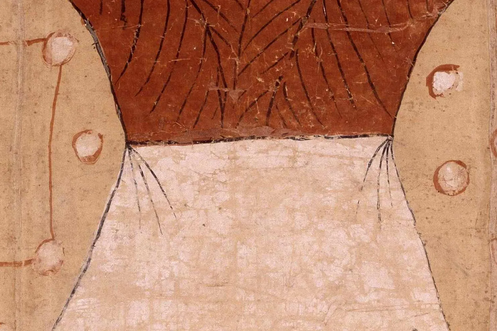 唐代《伏羲女娲图》局部 (5)