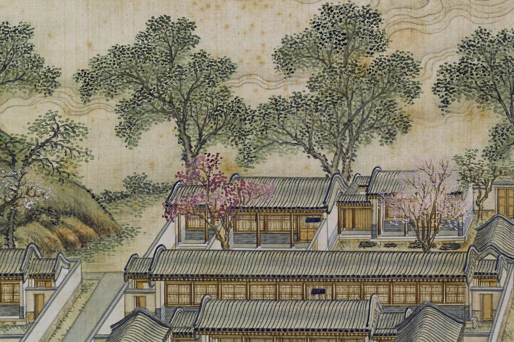 圆明园四十景图《洞天深处》局部-3