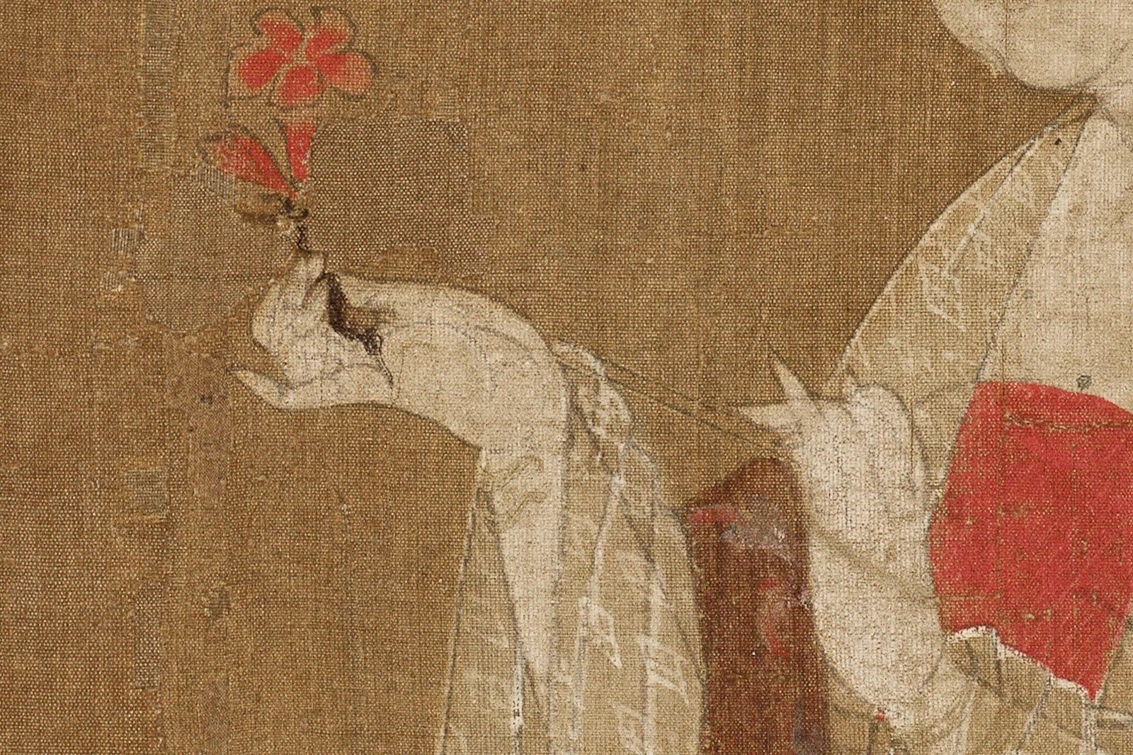 周昉《簪花仕女图》超高清大图局部 (10)