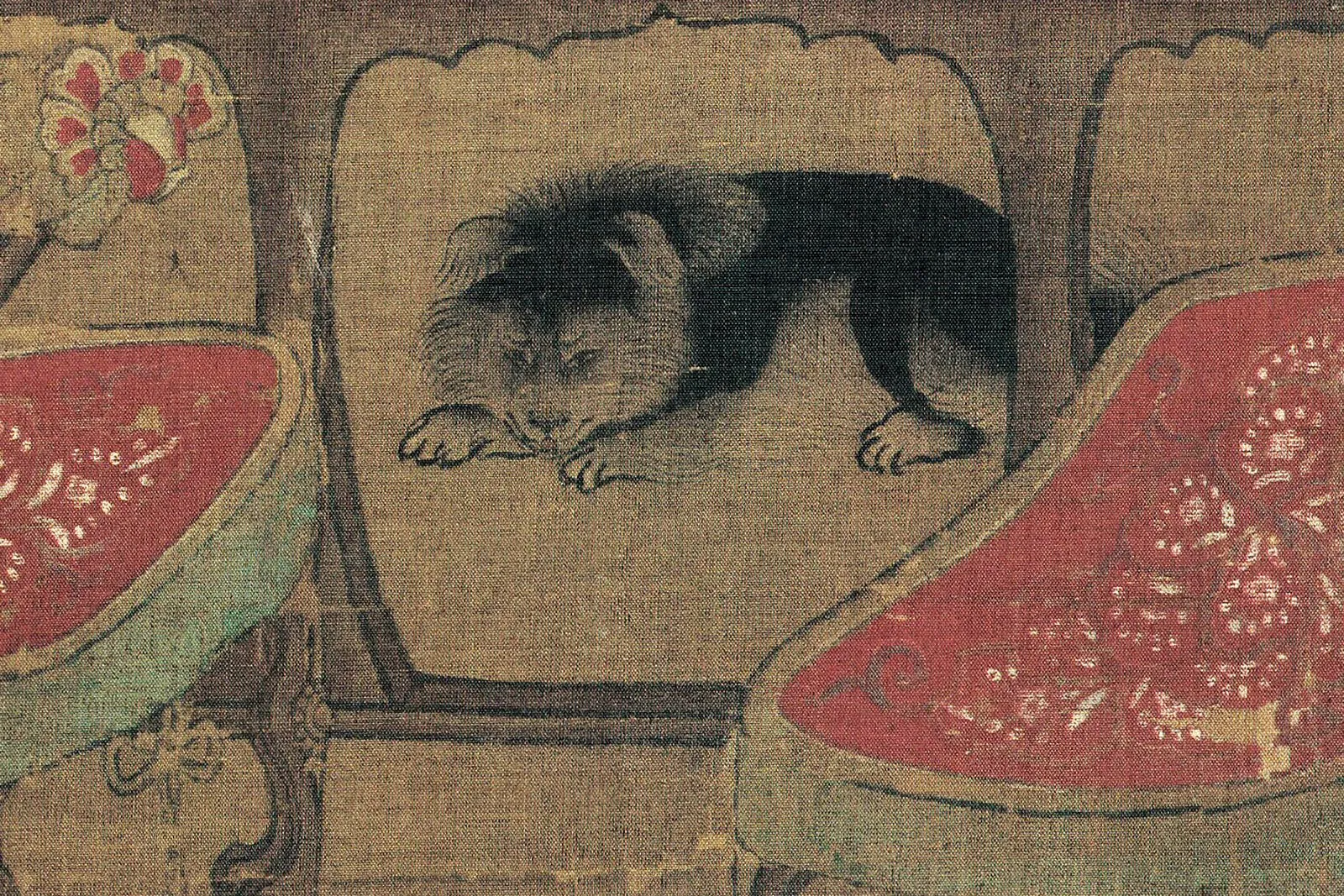 唐人宫乐图高清大图局部 (7)