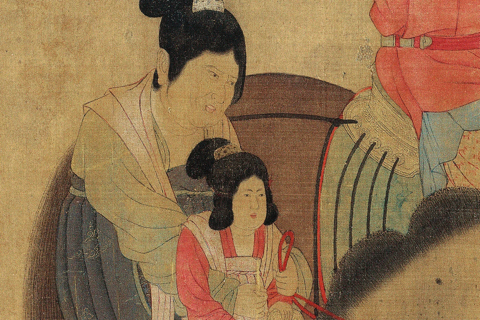 唐·张萱《虢国夫人游春图》高清大图局部 (10)