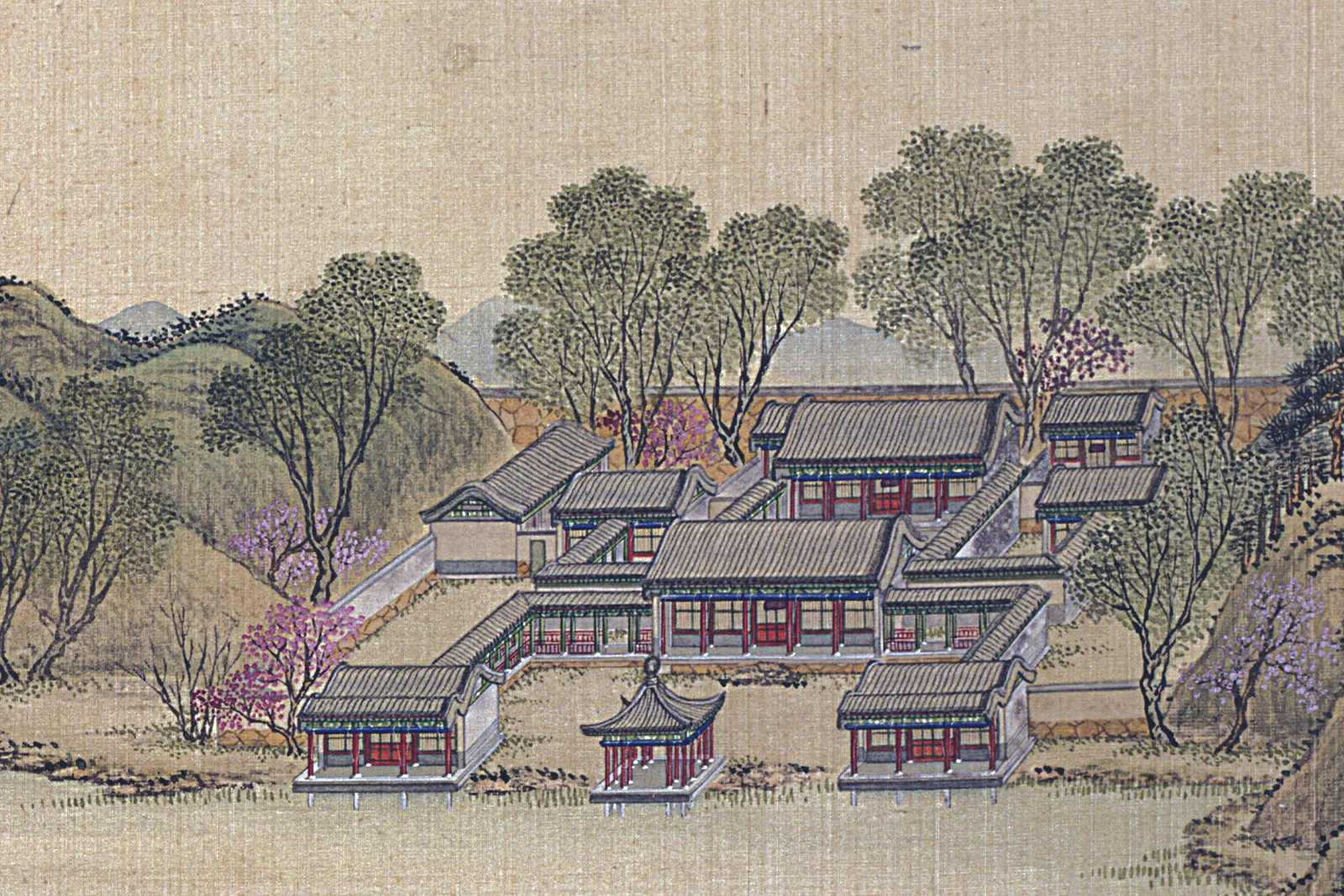 唐岱、沈源《方壶胜境》局部 (5)