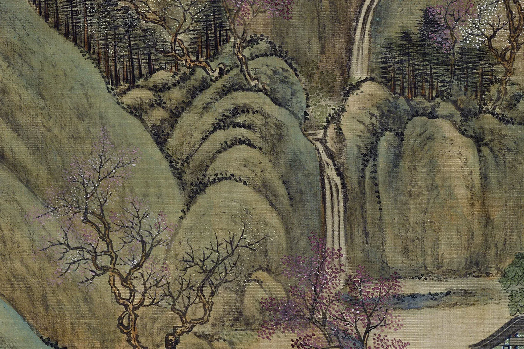 圆明园四十景图《碧桐书院》高清大图局部 (3)