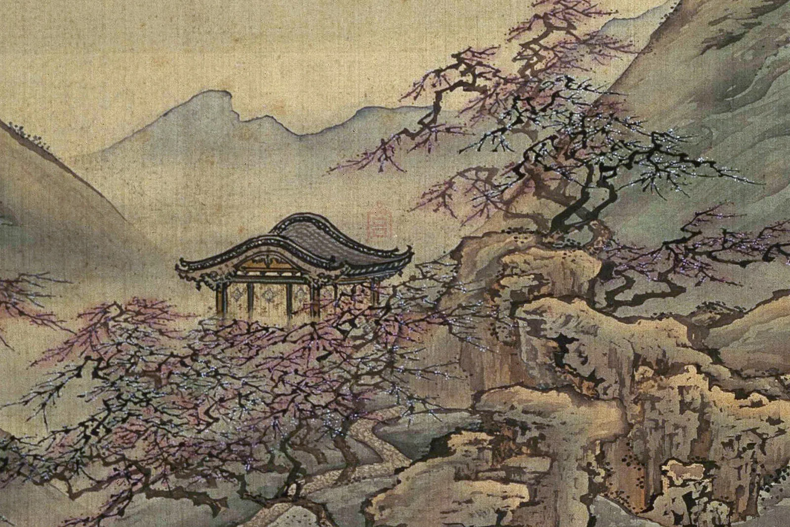 清·袁耀《扬州四景图》局部 (8)