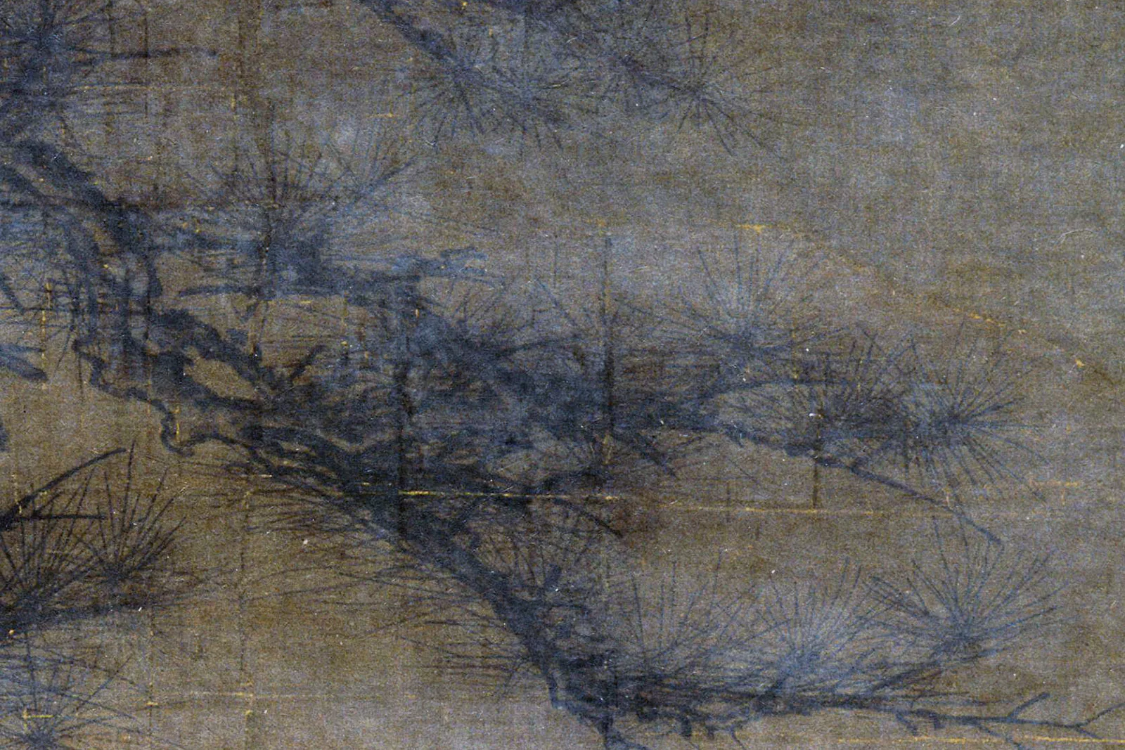 传李成(款)《乔松平远图》局部 (4)