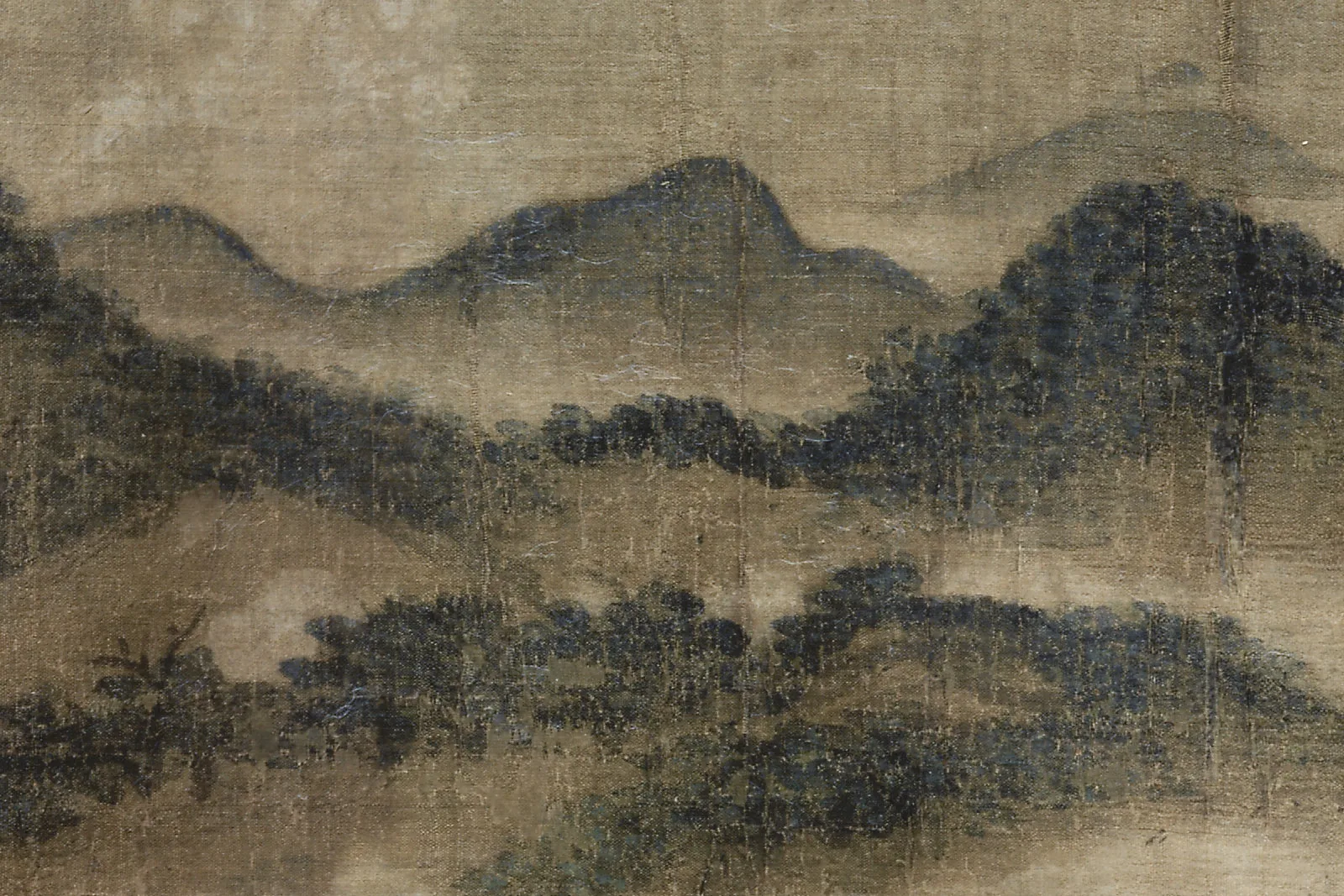 米友仁《云山图》局部 (2)