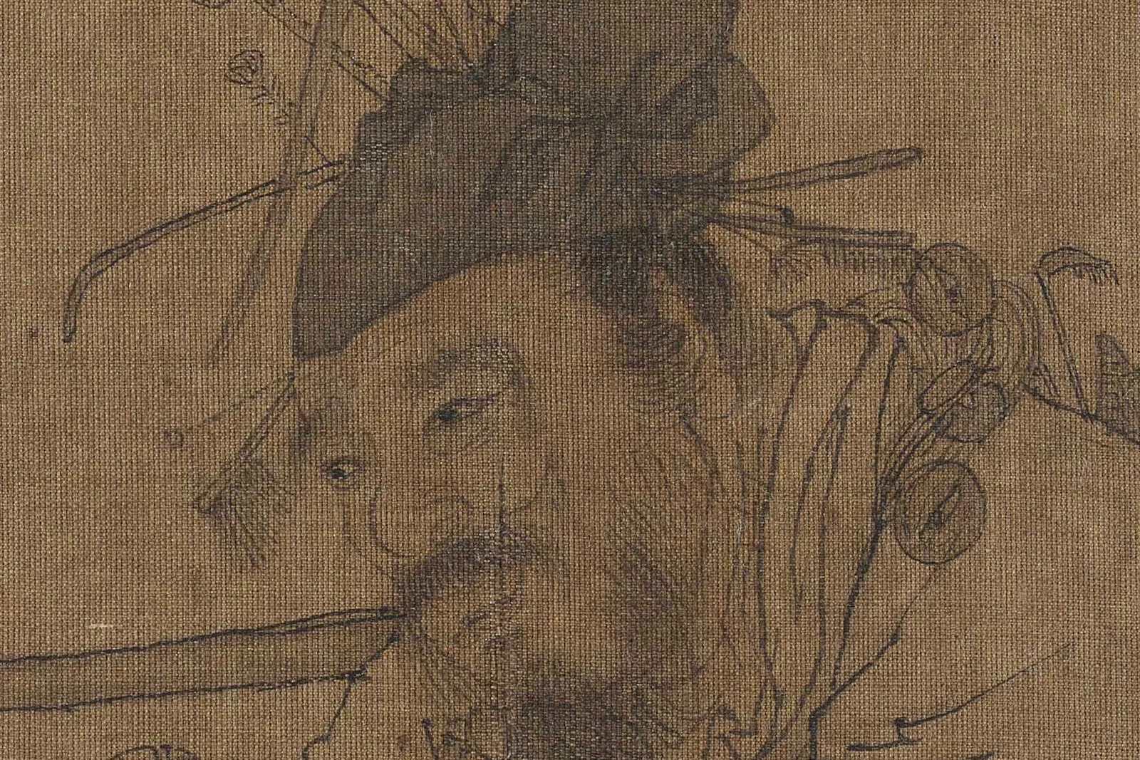 李嵩《货郎图》超高清大图局部 (1)