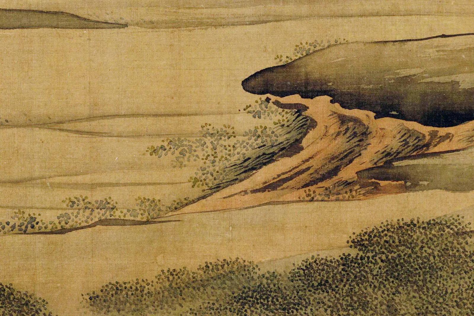 清·袁耀山水楼阁界画《邗江胜览图》高清图局部 (11)