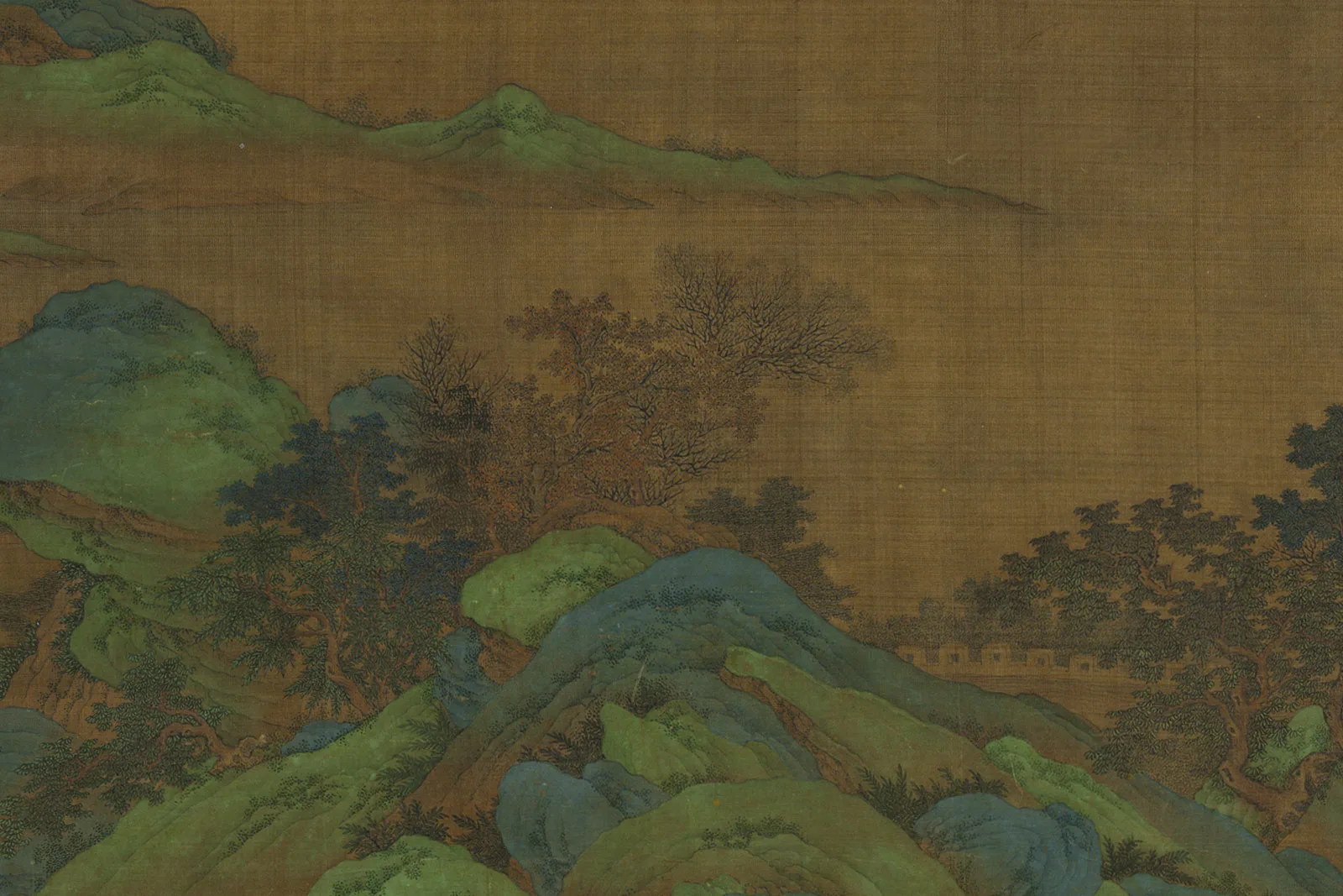 传宋赵伯驹《滕王阁宴会图》局部 (2)