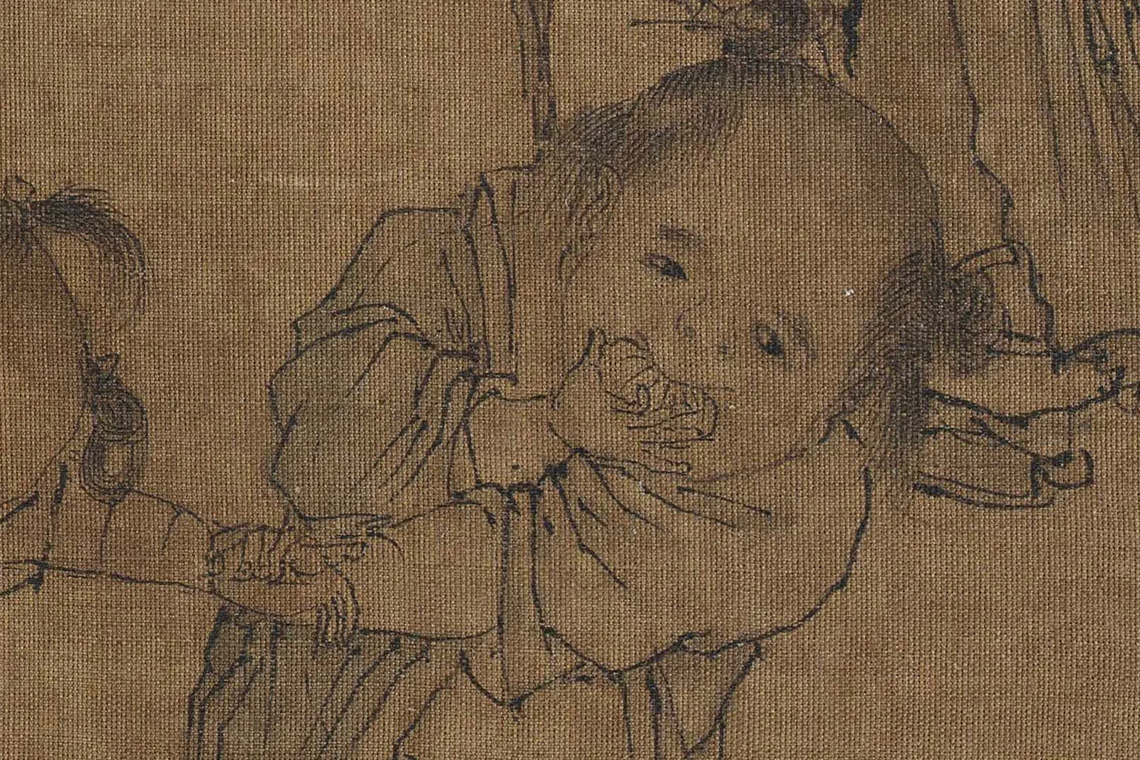 李嵩《货郎图》超高清大图局部 (10)