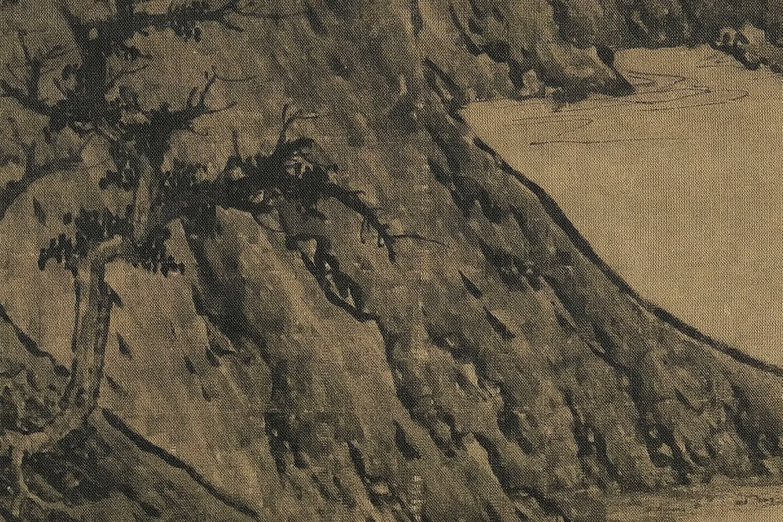 李成《晴峦萧寺图》超高清大图 (2)