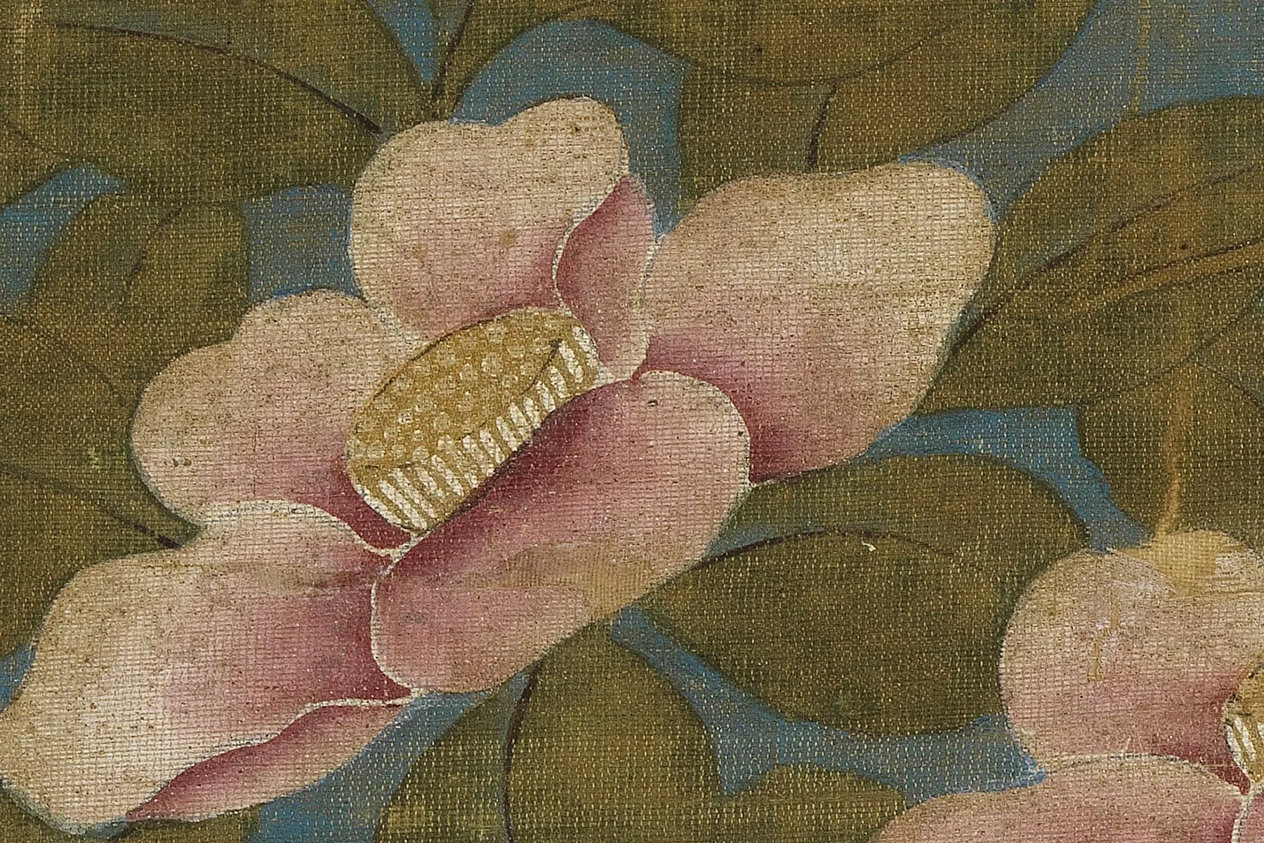 传宋李迪(款)画花鸟轴超高清大图局部 (5)