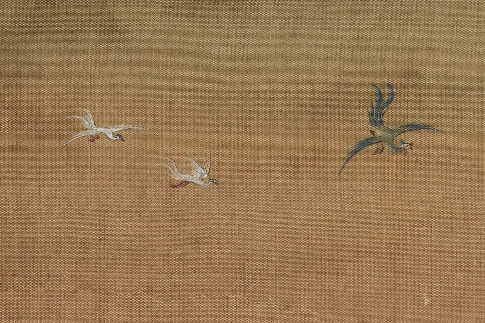 传南宋赵伯驹《仙山楼阁图》超高清大图局部 (11)