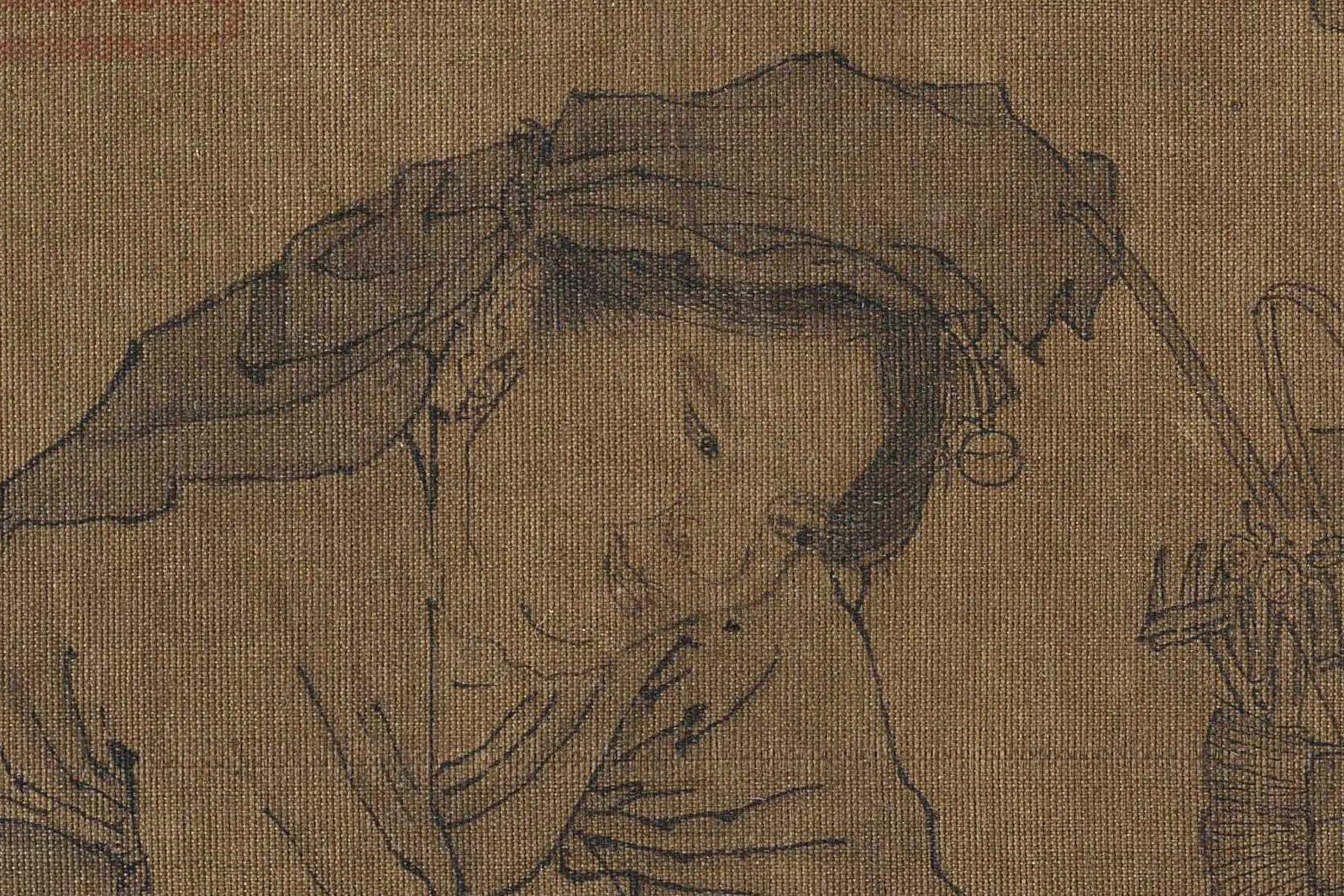 李嵩《货郎图》超高清大图局部 (2)