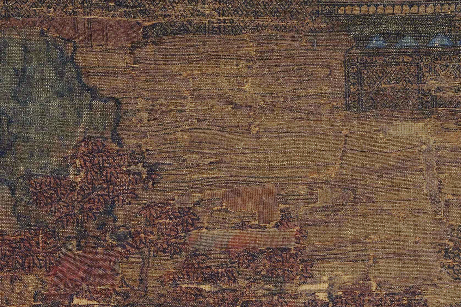 传宋赵伯驹《阿阁图》高清大图局部 (13)