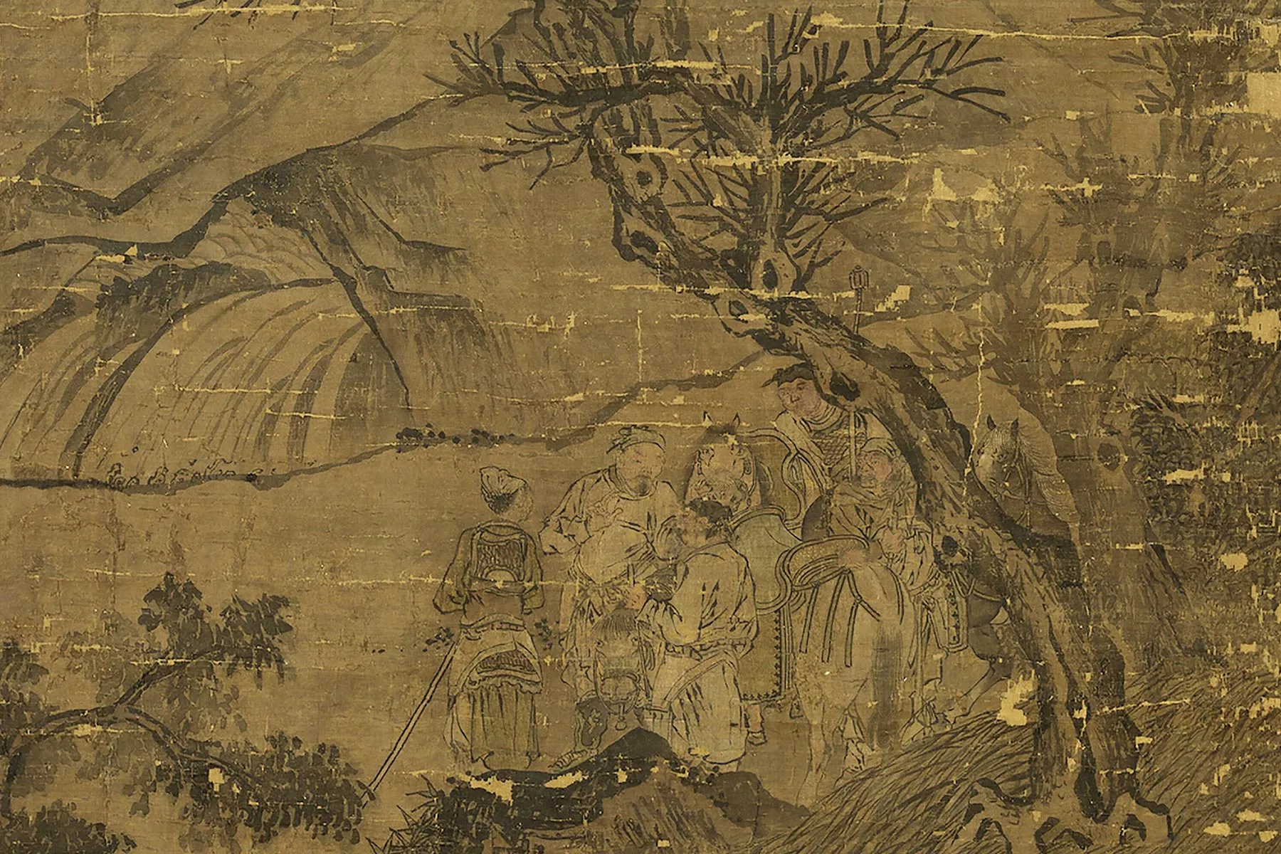 传宋李迪(款)《三顾图》局部 (3)