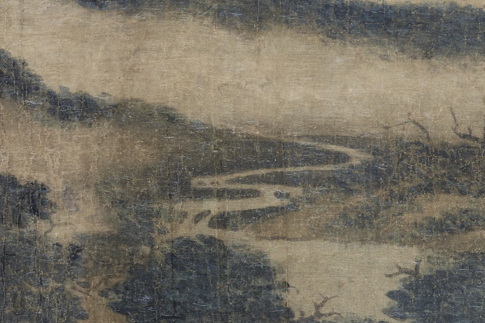 米友仁《云山图》局部 (5)