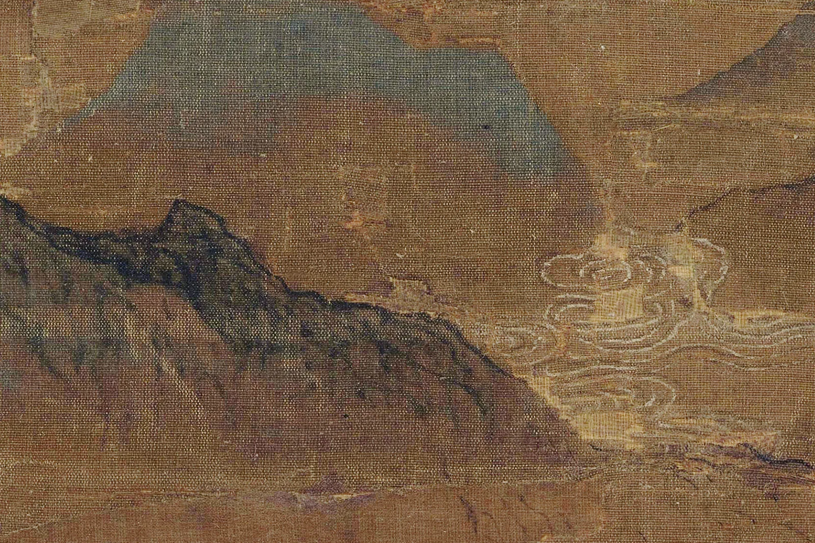 传宋赵伯驹《阿阁图》高清大图局部 (10)