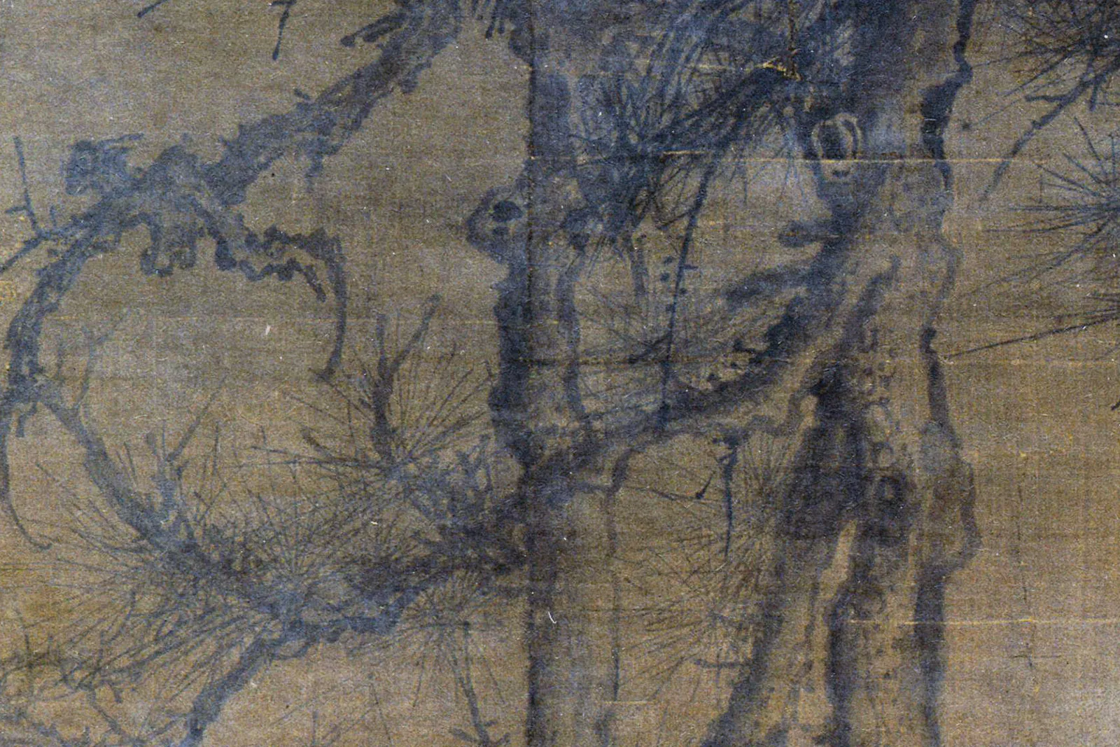 传李成(款)《乔松平远图》局部 (3)