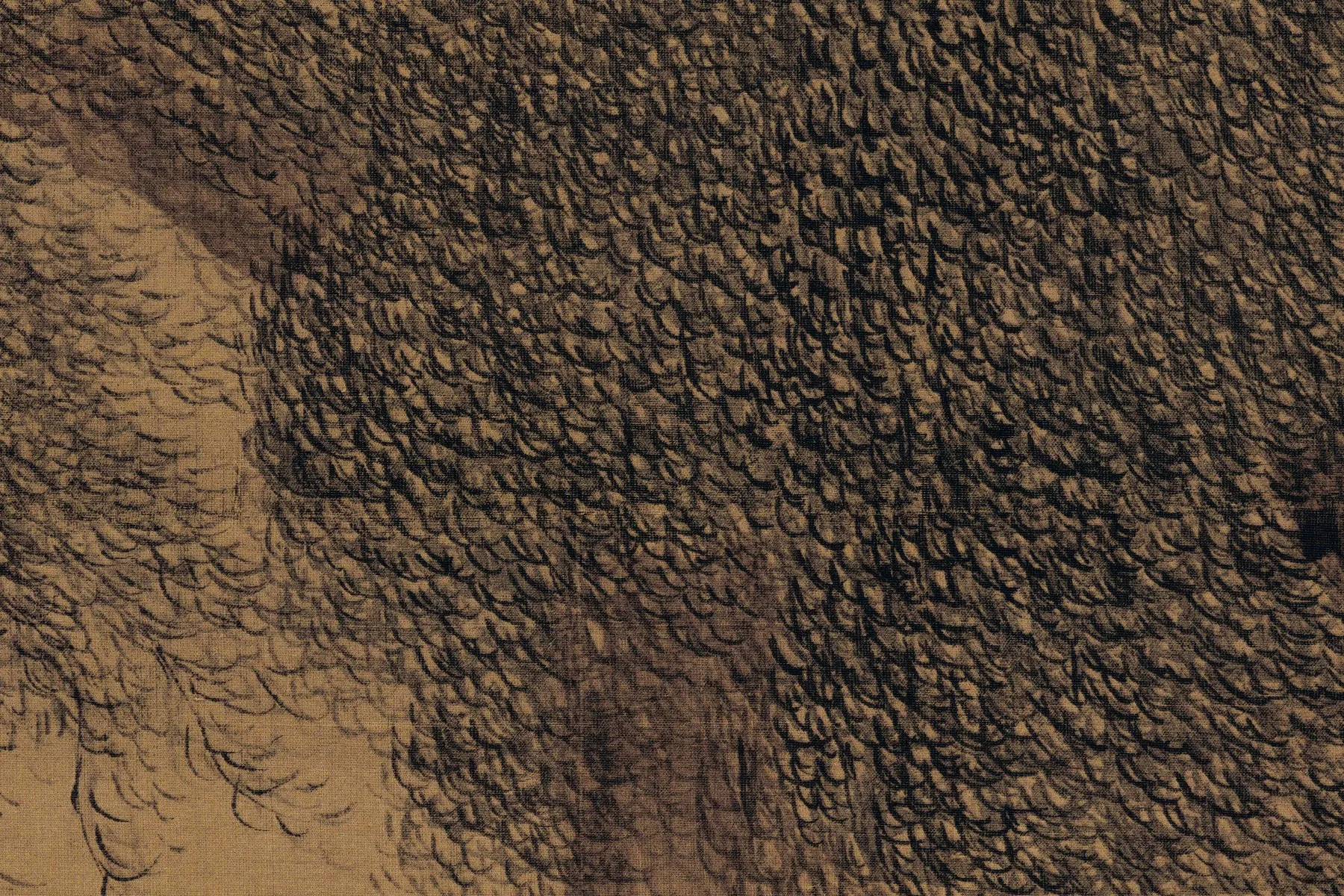 宋李迪《风雨归牧图》高清大图局部 (7)