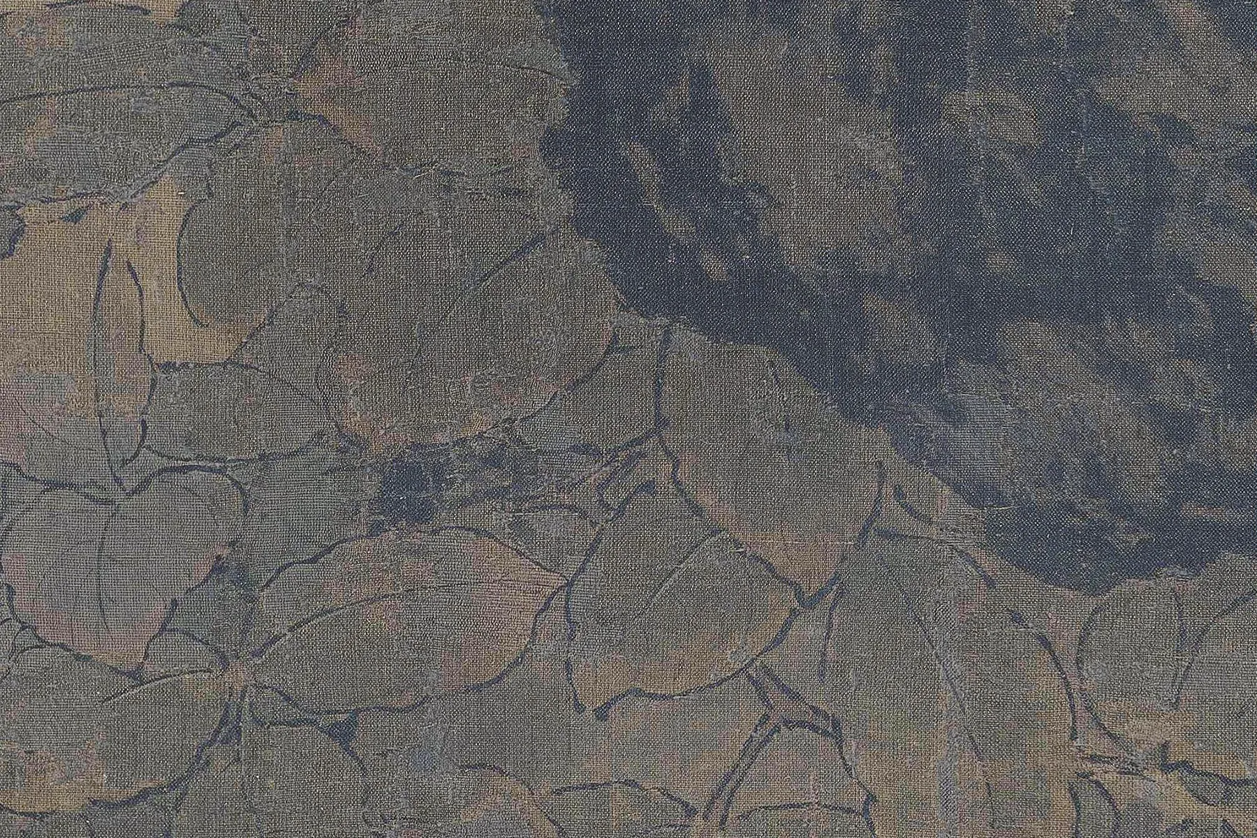 李迪《枫鹰雉鸡图》超高清大图局部 (11)