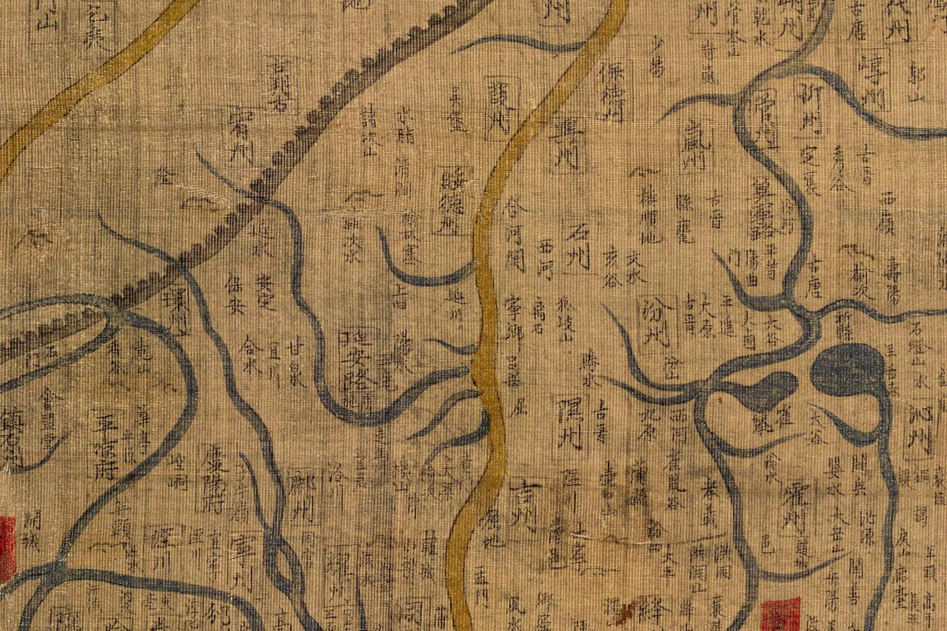 混一疆理历代国都之图(龙谷大学版)高清局部 (5)