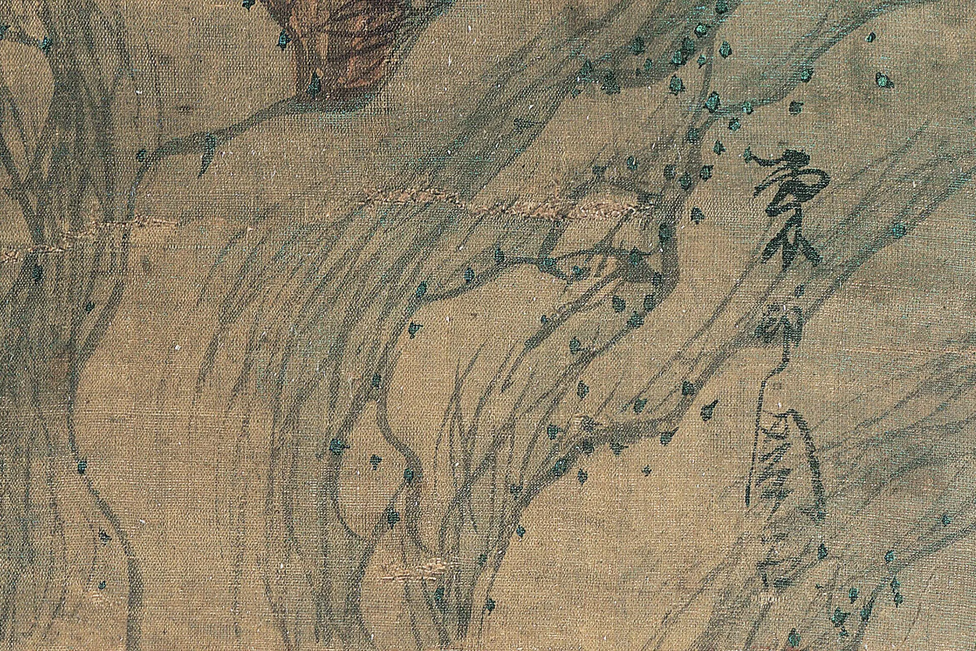 周臣山水人物画《香山九老图》高清大图局部 (10)
