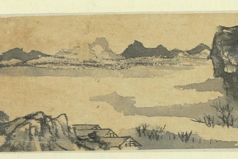 石涛山水小册局部 (7)