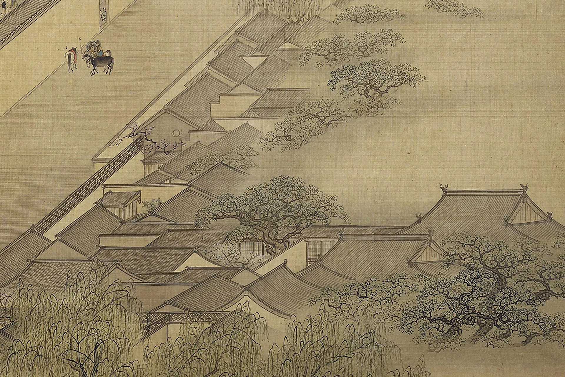 袁江《瞻园图》局部 (1)