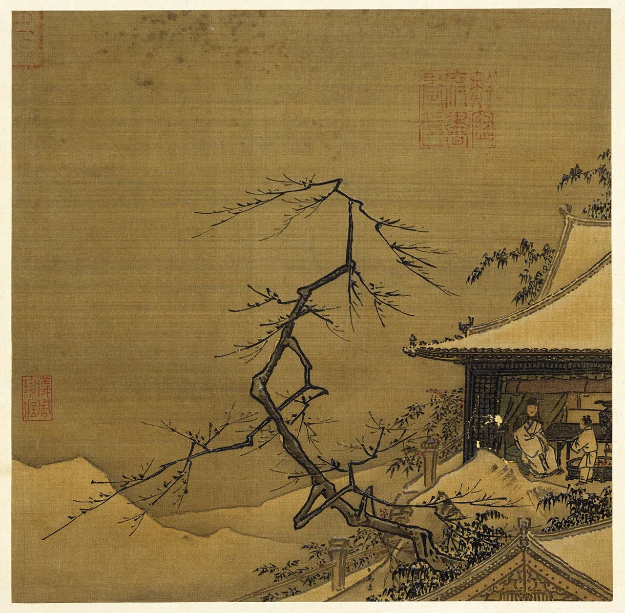 传马远雪景页