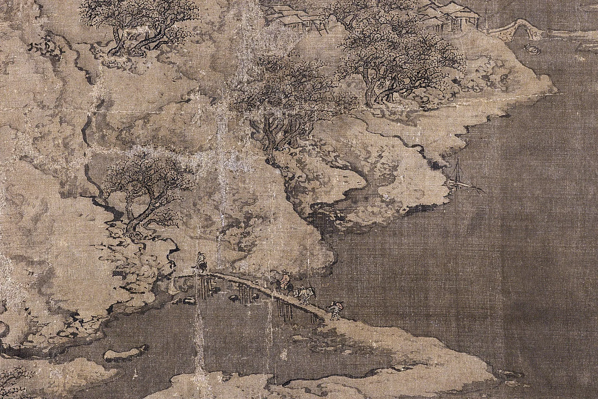 袁江山水册局部 (6)