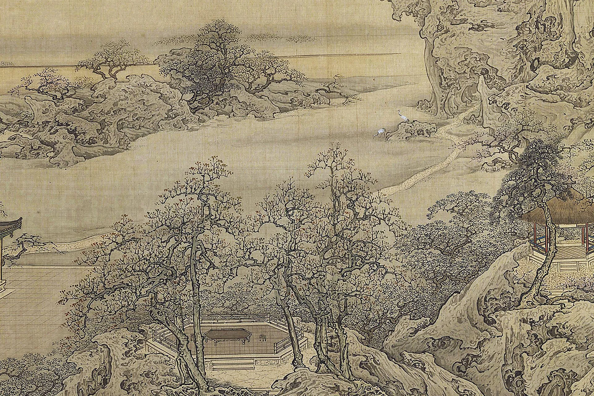 袁江《瞻园图》局部 (3)
