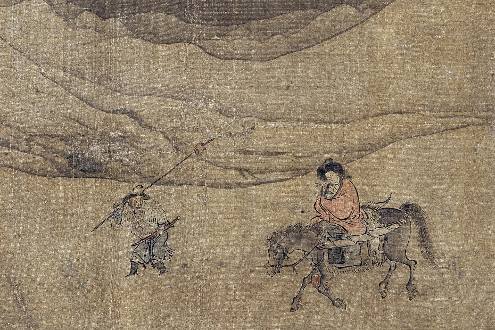 袁江山水册局部 (5)