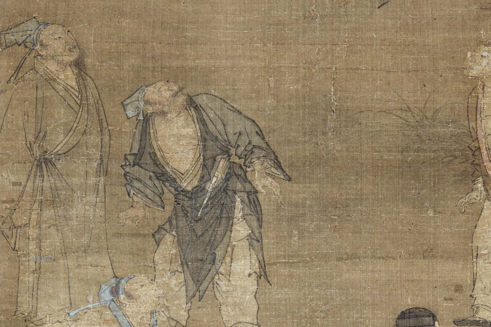 传马远《蹴鞠图》局部 (2)