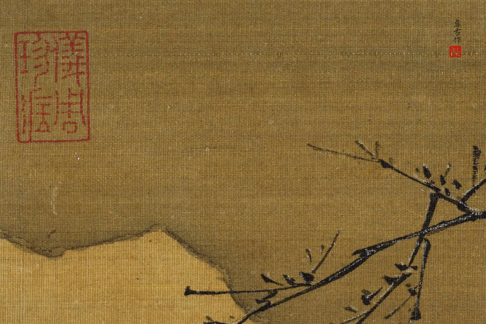 传马远雪景页高清大图局部 (4)