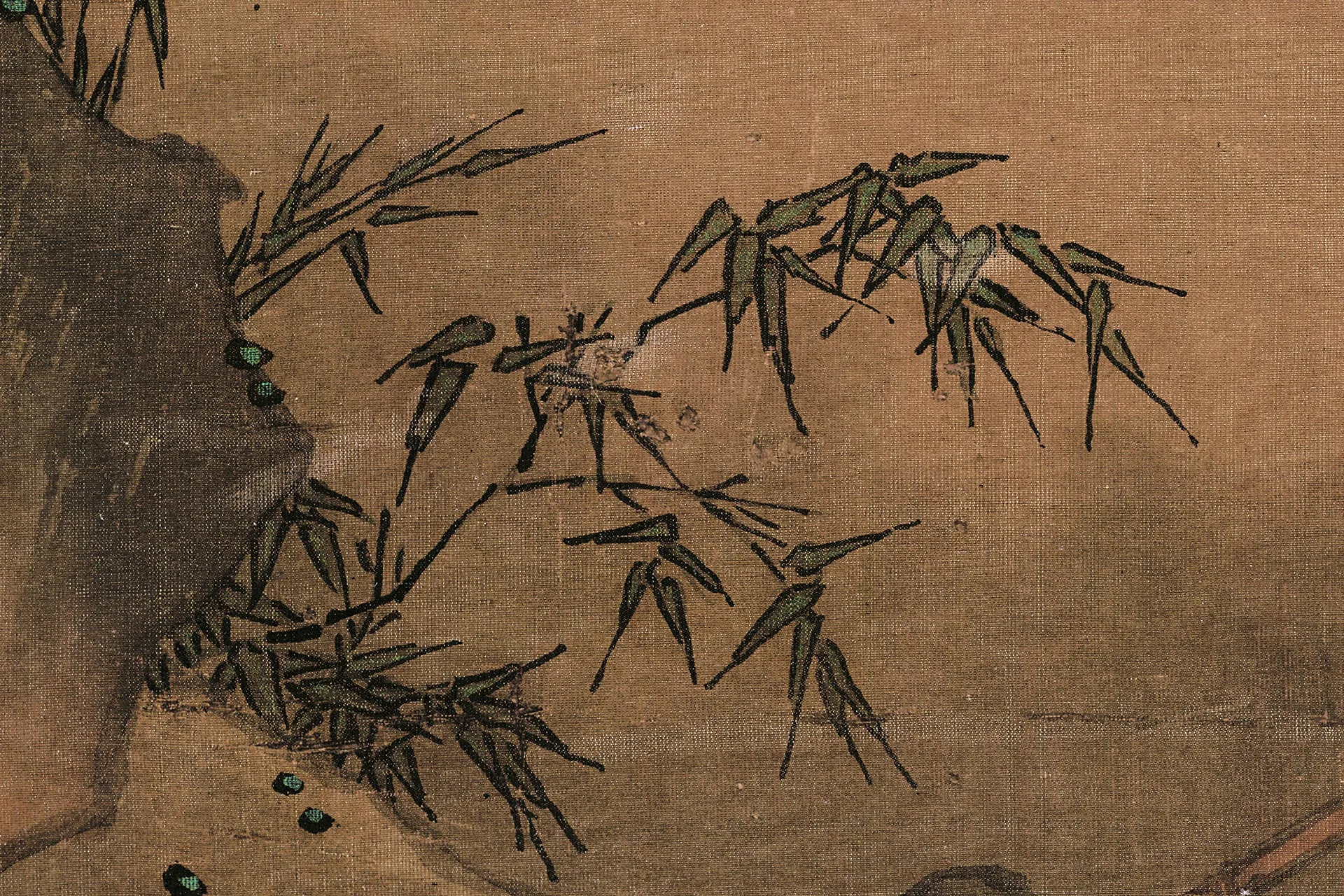 马远《松寿图》高清大图局部 (3)