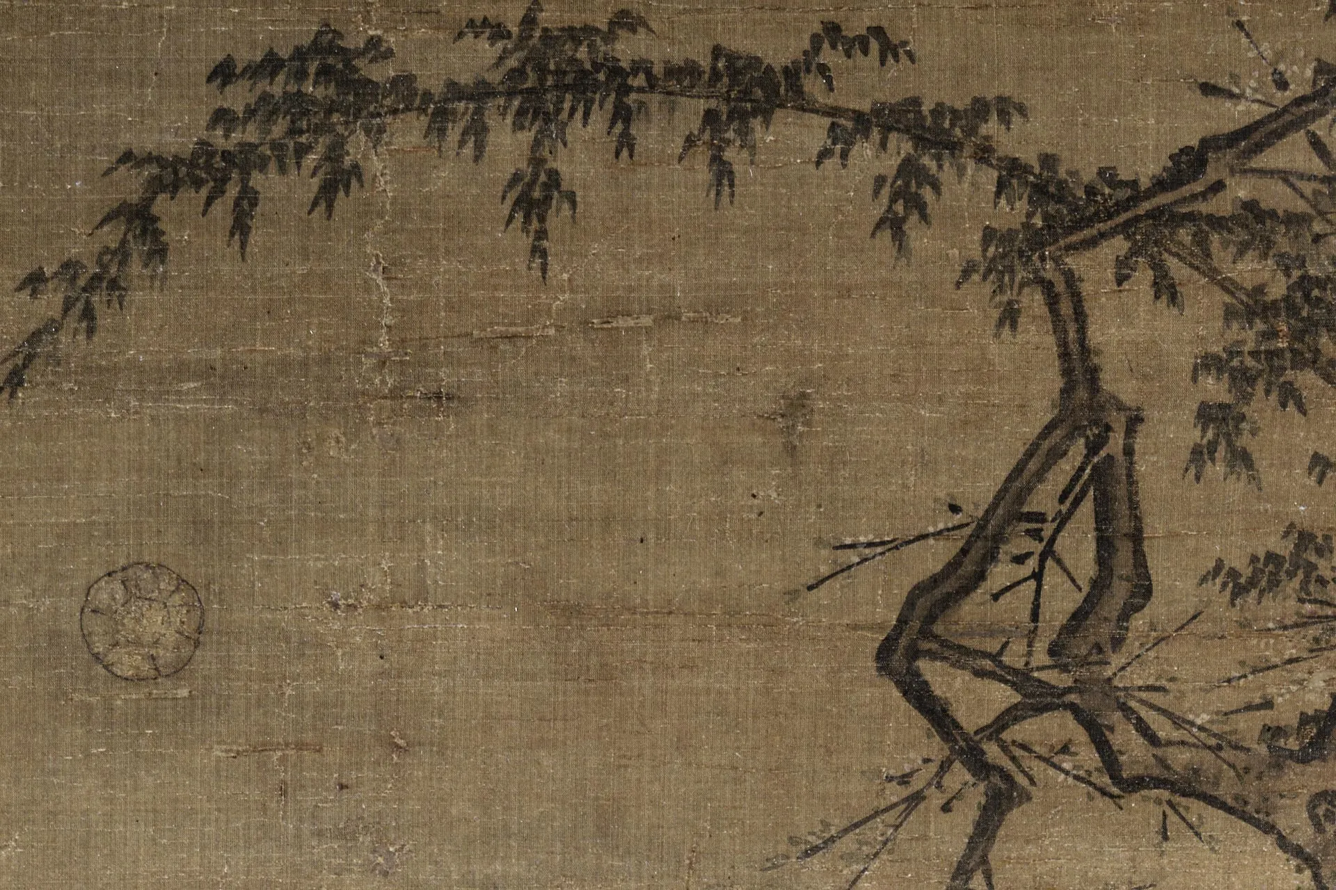 传马远《蹴鞠图》局部 (3)