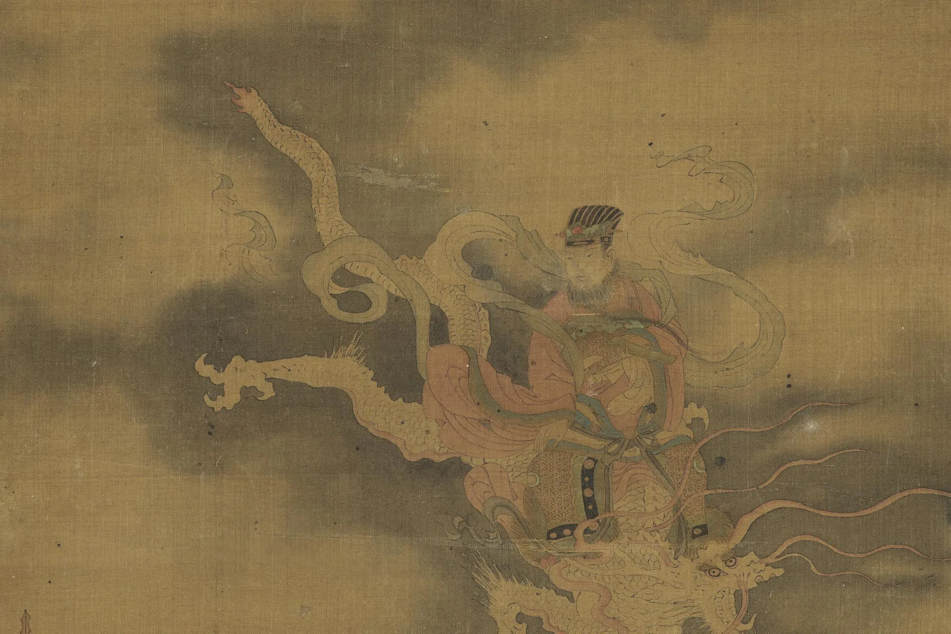 传李公麟《为霖图》局部 (2)
