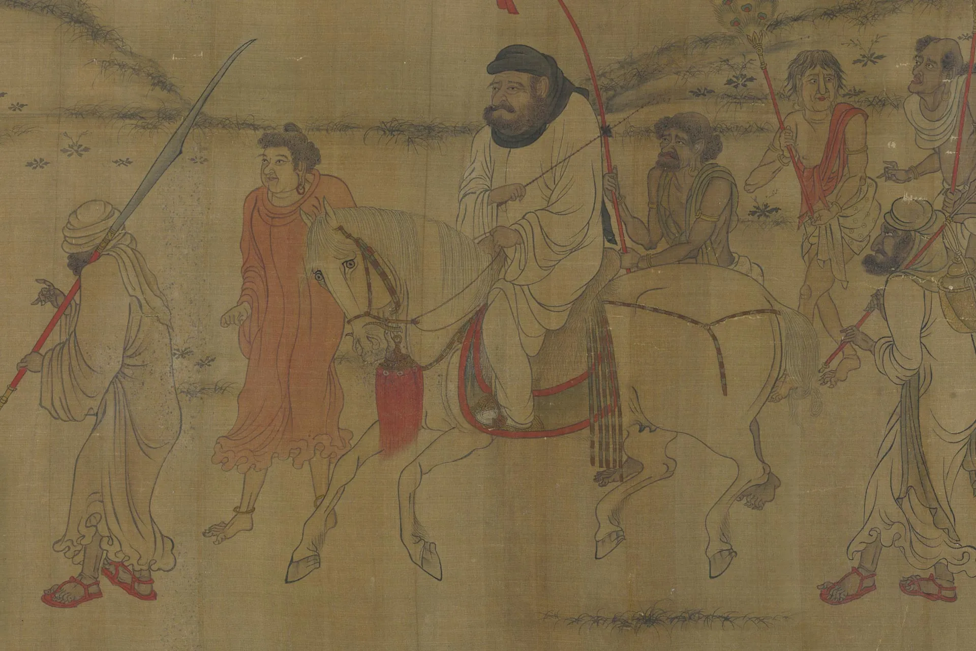 传阎立本《职贡图》局部 (2)