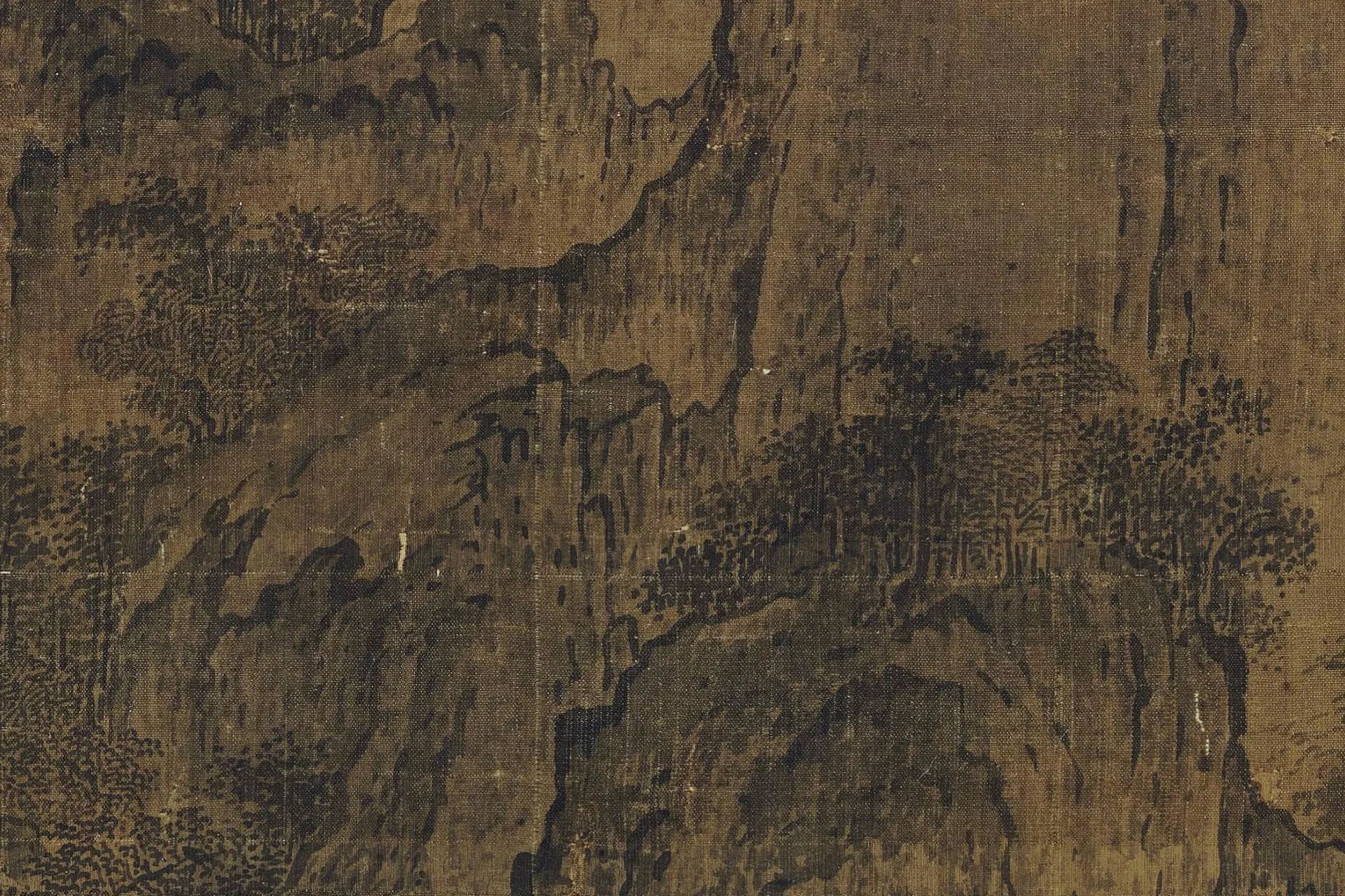 燕文贵《溪山楼观图》高清图局部 (4)