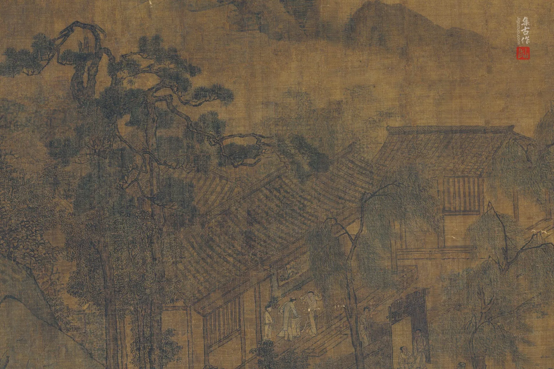 传陆探微《归去来辞图》局部 (3)
