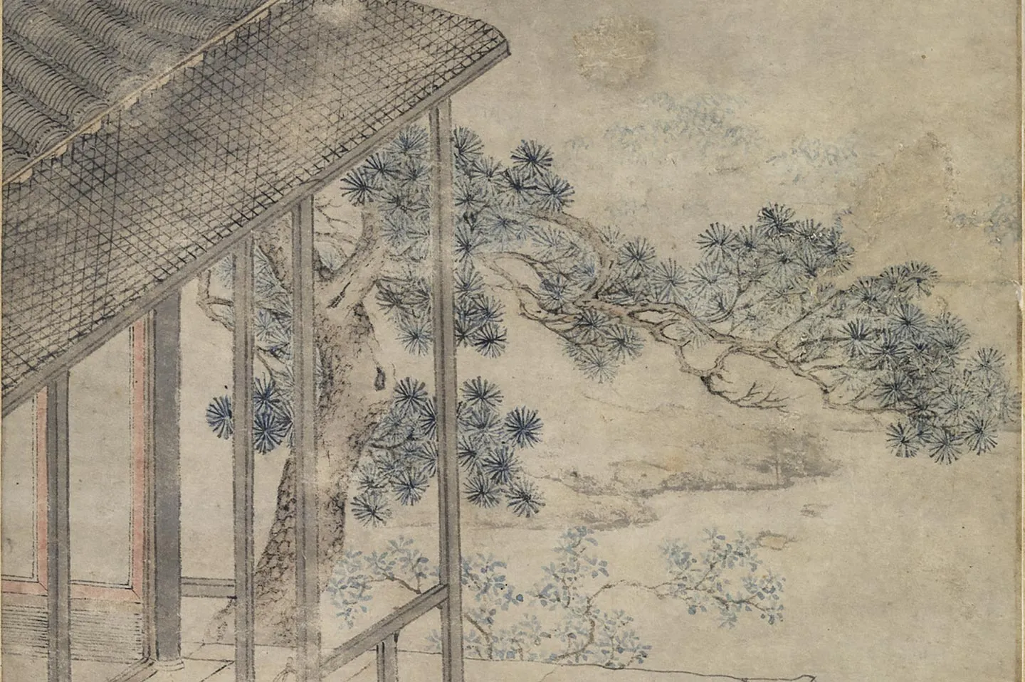 刘松年《丝纶图》局部 (1)