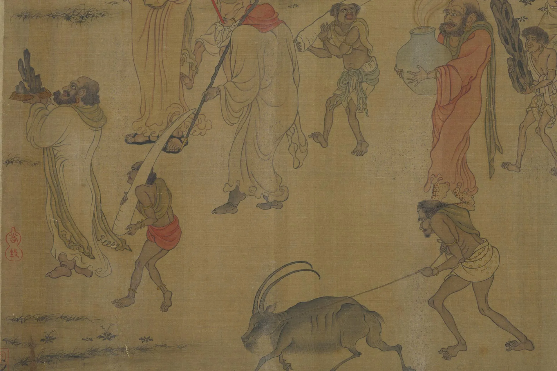 传阎立本《职贡图》局部 (3)
