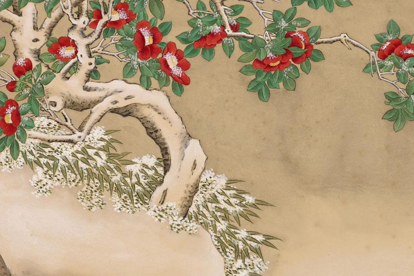 杨大章《仿刁光胤写生册》局部图 (7)