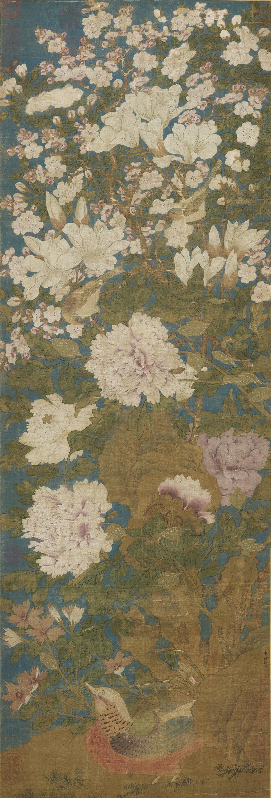 传徐熙花鸟《玉堂富贵图》轴