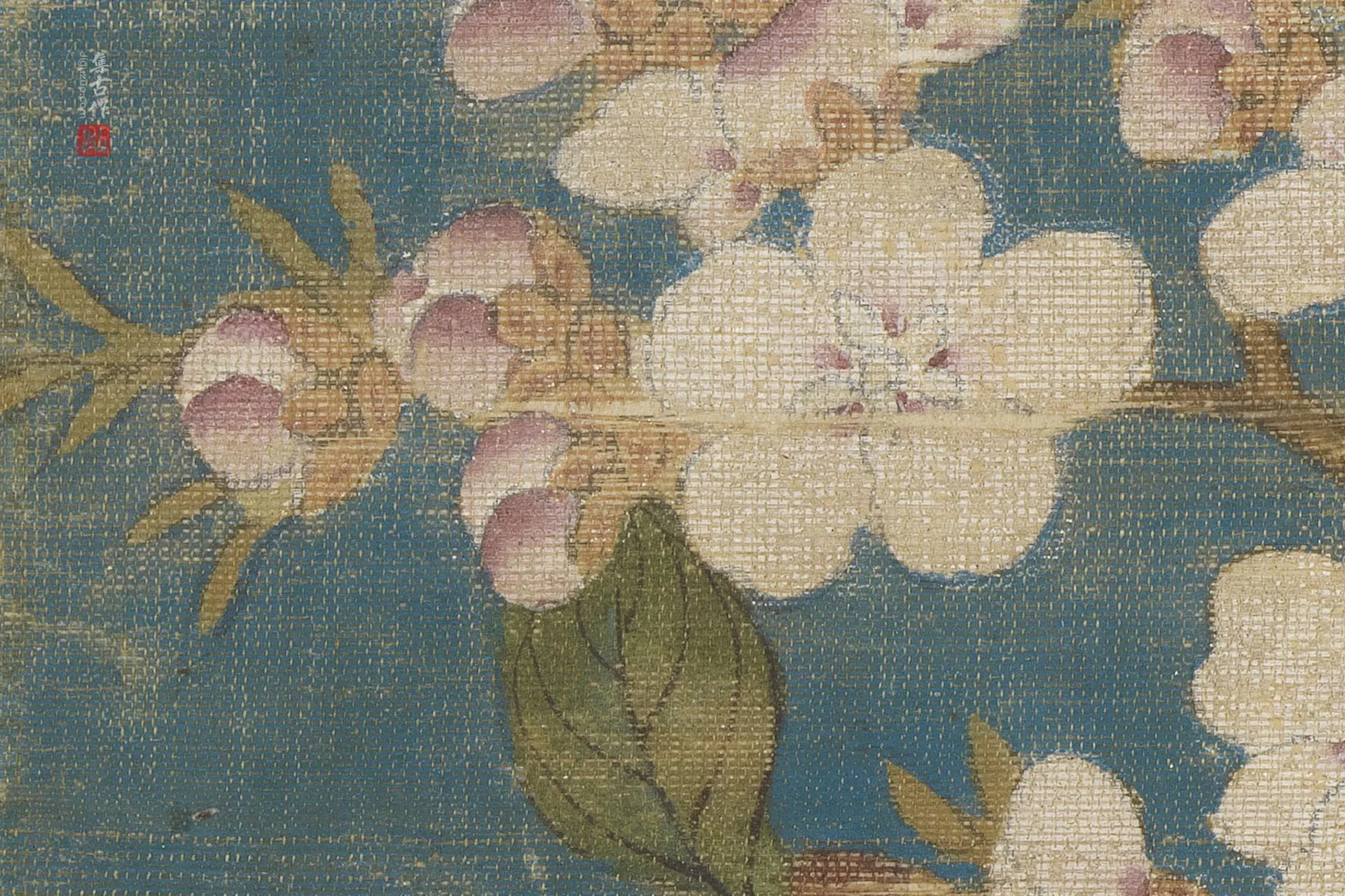 传徐熙花鸟《玉堂富贵图》超高清大图局部 (12)