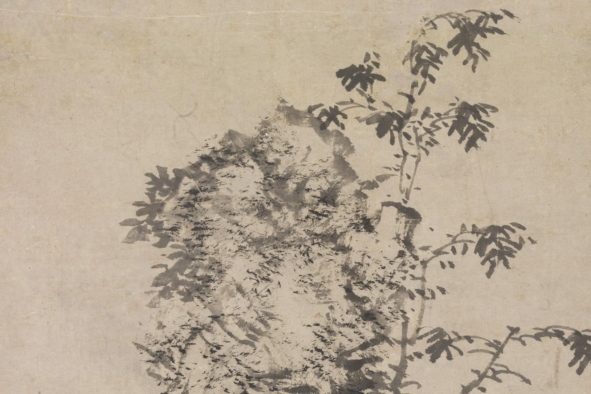 陈淳书画《崑璧图》局部 (2)