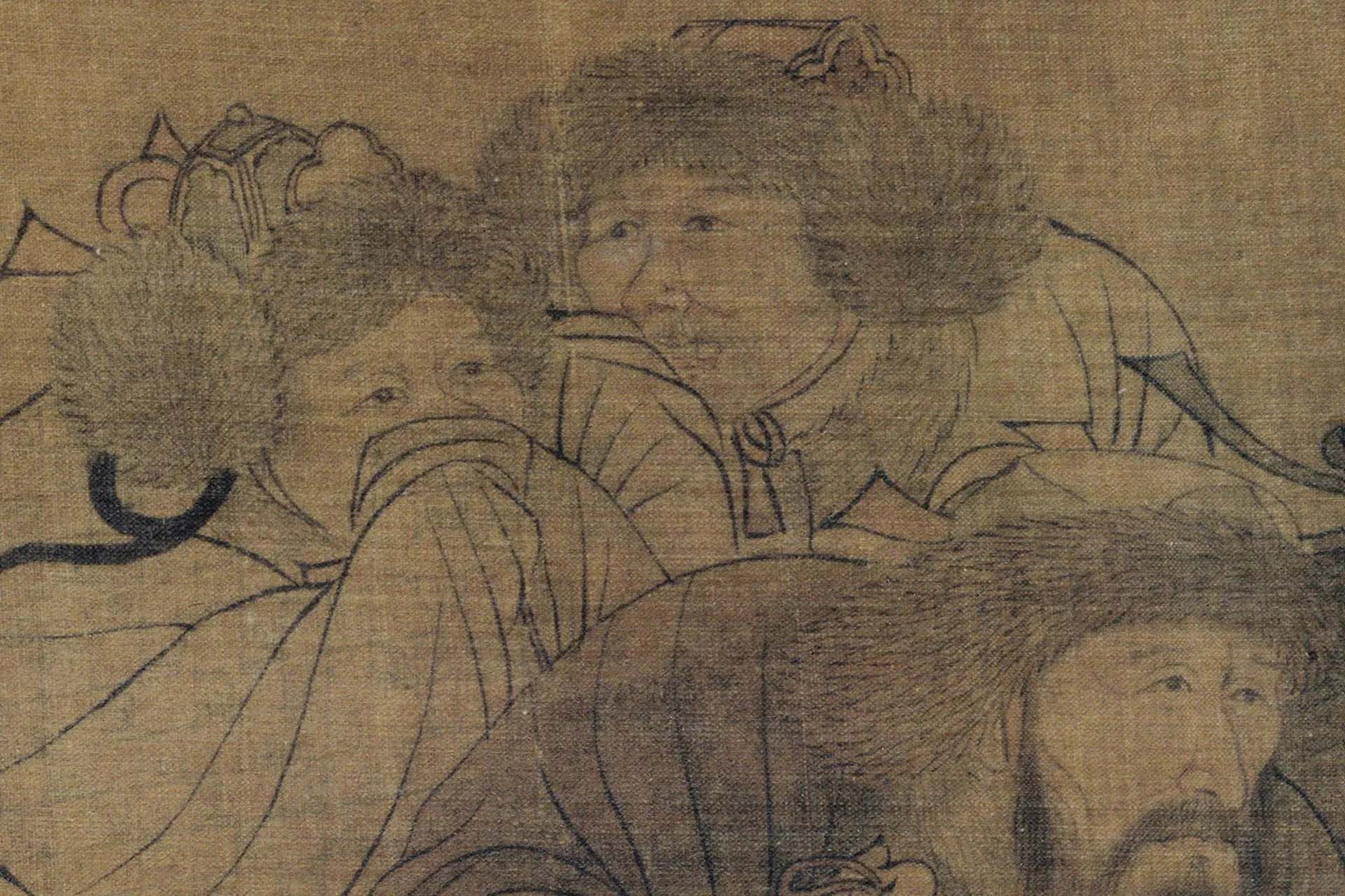 金代张瑀《文姬归汉图》高清大图局部 (4)